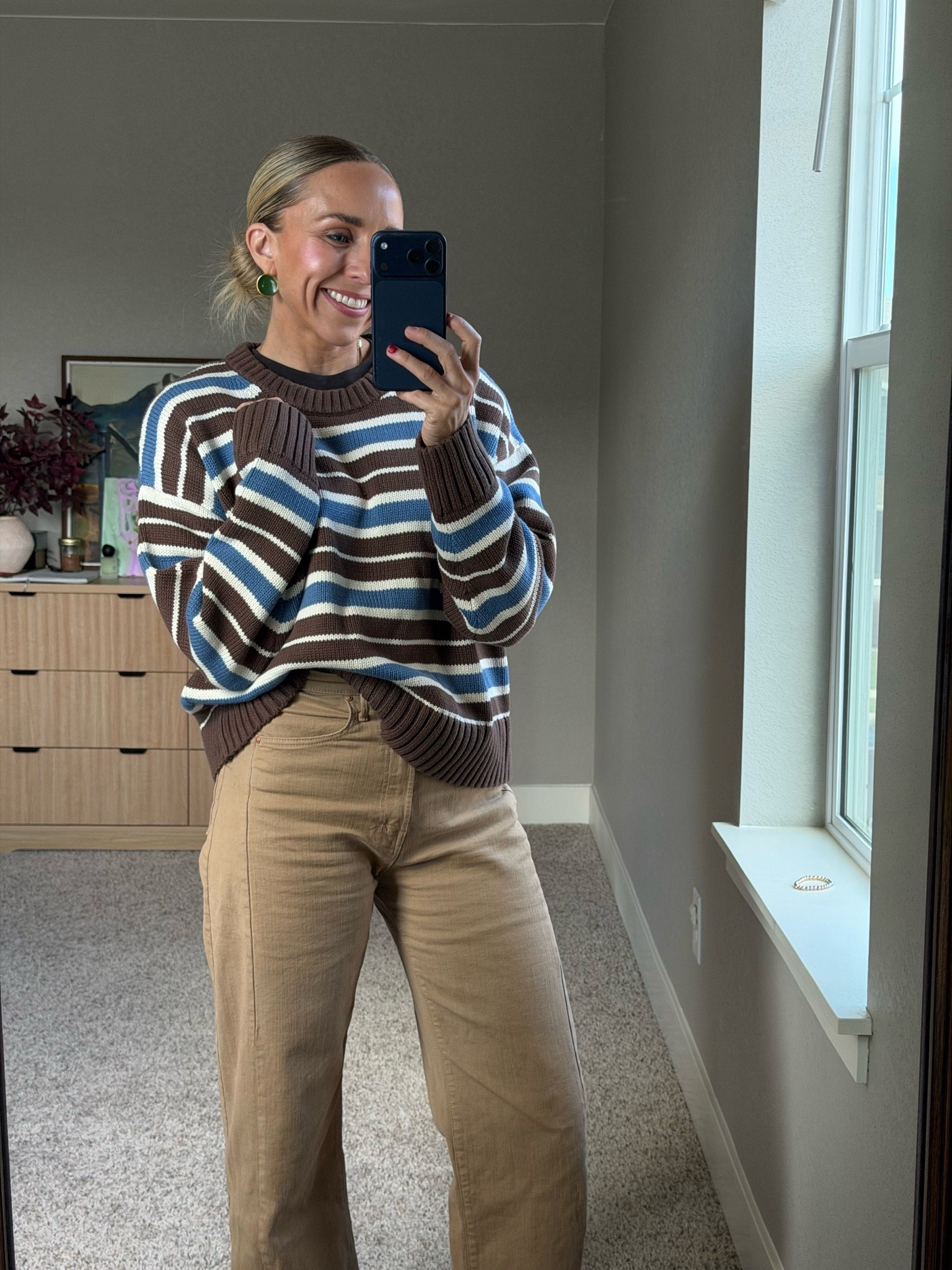 Recent Gap purchase I am obsessed with! 

I am a size small top and 2 or 26 bottoms.

#LTKootd #LTKdayinmylife #LTKgrwm