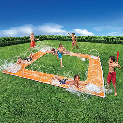 BANZAI Spring and Summer Toys Grand Slam Baseball Water Slide | Amazon (US)