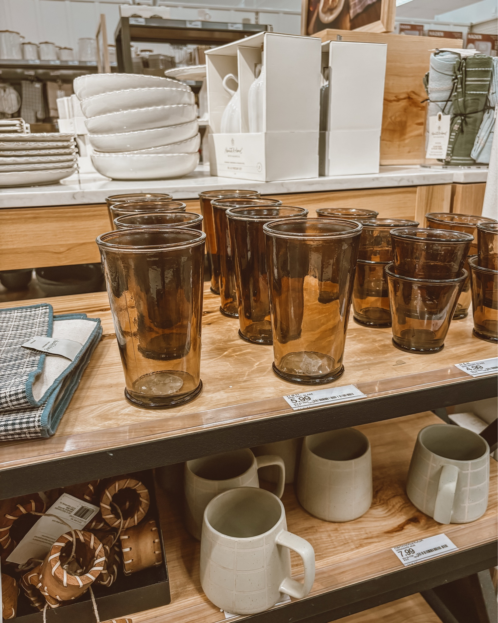 New drinking glasses and dishes from Magnolia at Target. 

These pieces are really pretty in person!!

#LTKHome