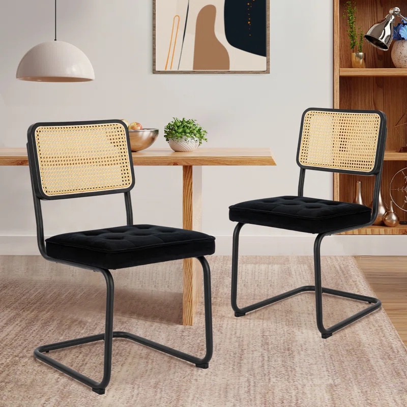Bevan Tufted Upholstered Side Chair (Set of 2) | Wayfair North America