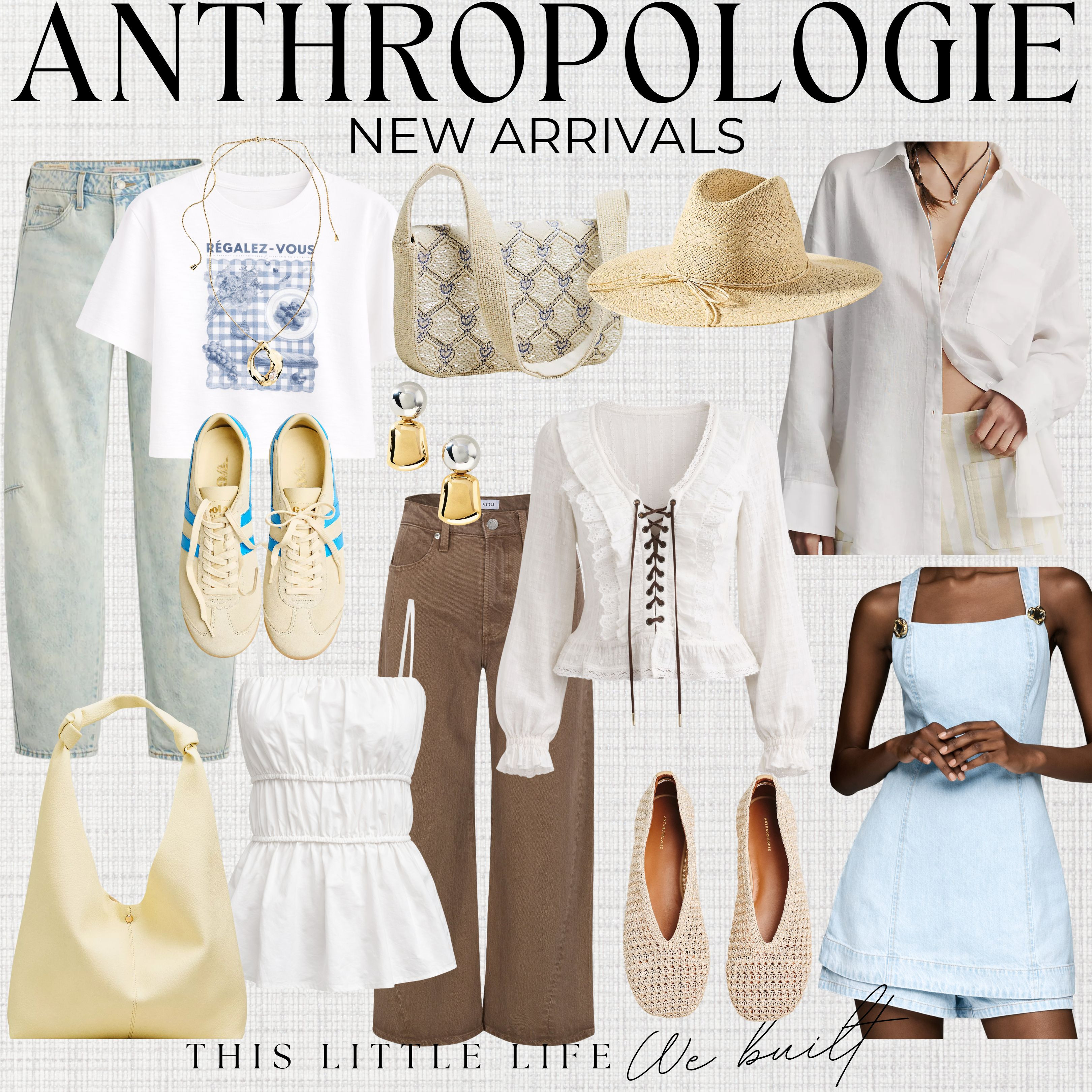 New Arrivals from Anthropologie!
Anthropologie Spring / Lightweight Knit Sweaters / Flowy Midi Dresses / Linen Button-Up Shirts / Neutral Blazers / Wide-Leg Pants / Cropped Cardigans / Floral Dresses / Ribbed Tank Tops / Denim Jackets / Soft Pastel Tops / White Jeans / Relaxed Jumpsuits / Ballet Flats / Loafers & Mules / Neutral Sneakers / Strappy Sandals / Woven Handbags / Straw Totes / Crossbody Bags / Layered Gold Jewelry / Delicate Necklaces / Statement Earrings / Silk Hair Scarves / Oversized Sunglasses / Lightweight Spring Jackets / Coastal Outfits / Linen Outfits
 

 #LTKootd #LTKSeasonal