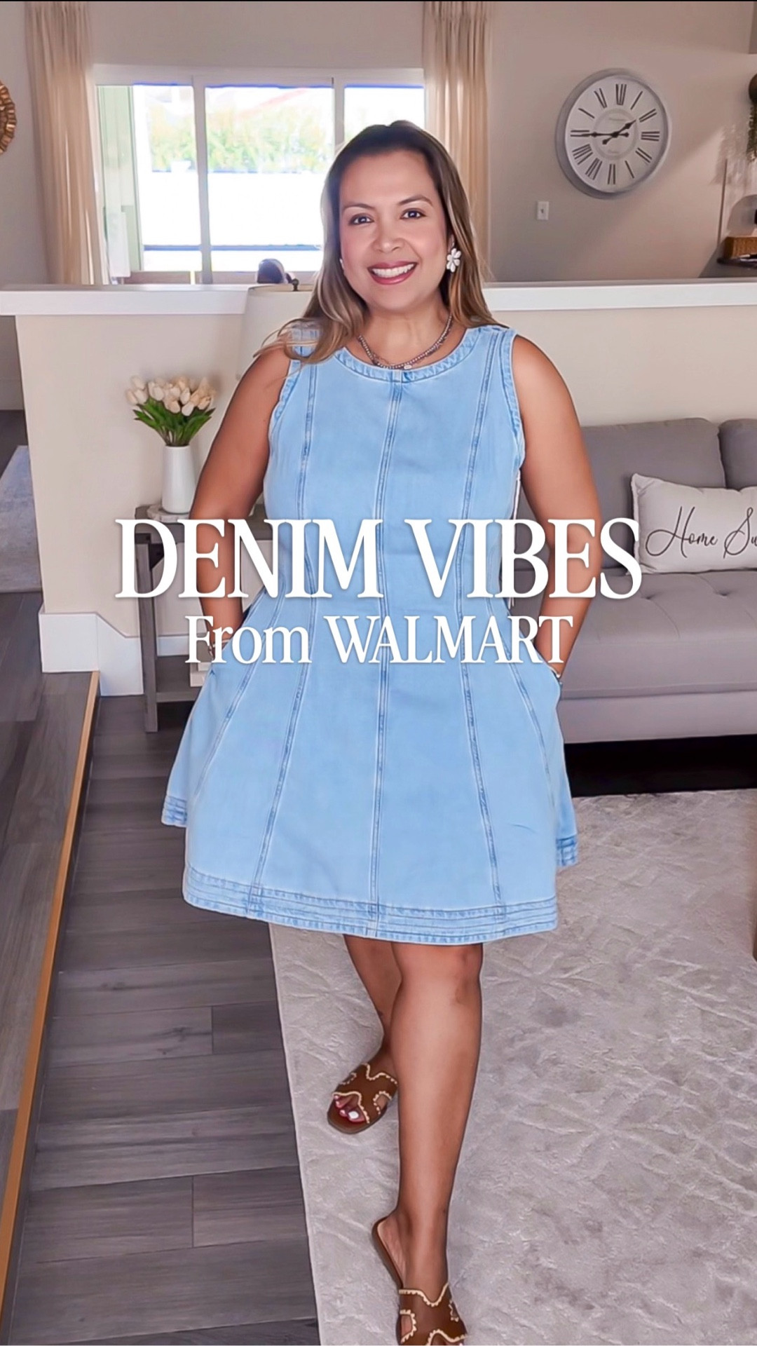 This denim dress is a must have, it’s flowy, soft and affordable! ✨

#LTKootd #LTKOver40 #LTKgrwm