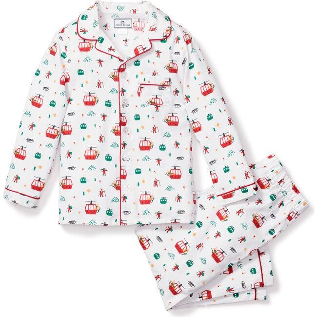 Holiday At The Chalet Pajama Set, Multicolor | Maisonette