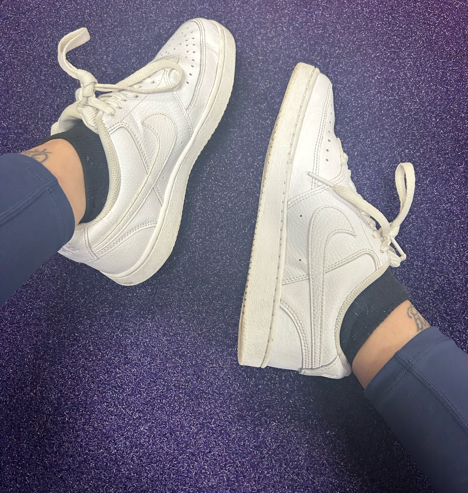 leg day shoe choice ✨