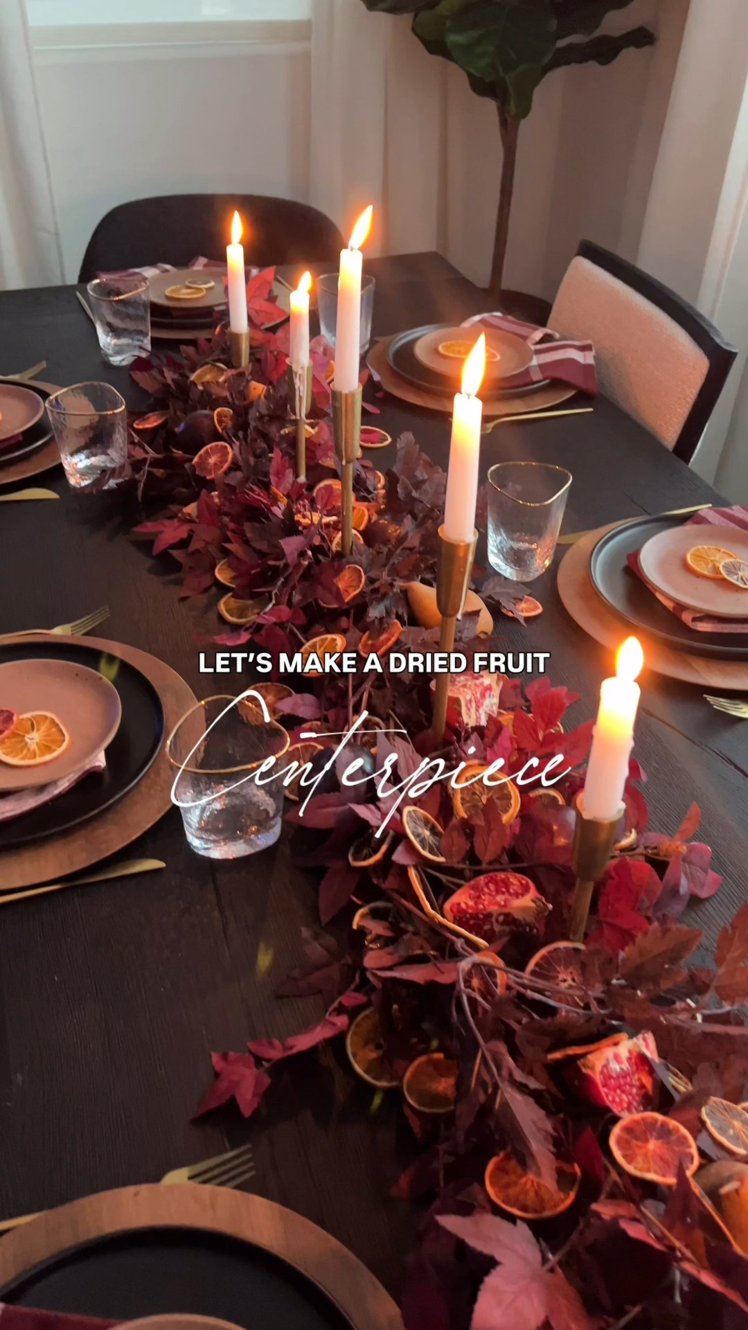 This dried fruit centerpiece will elevate your holiday entertaining! Citrus dried fruit, dried oranges, dried grapefruit, dried blood oranges, dried lemons, fall tablescape, fall table decor

#LTKHome #LTKSeasonal