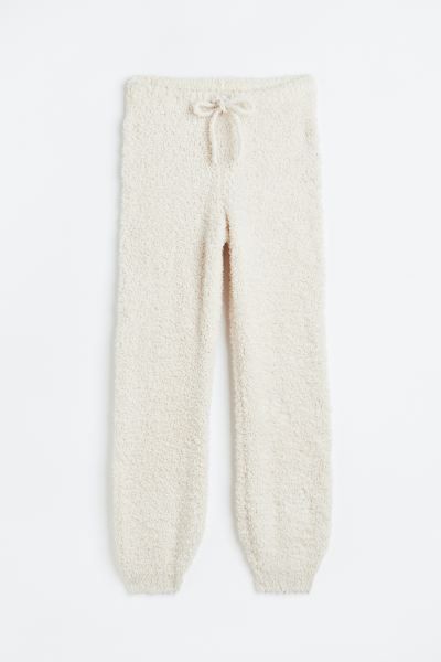 Flauschige Joggpants - Hellbeige - Ladies | H&M AT | H&M (DE, AT, CH, NL, FI)