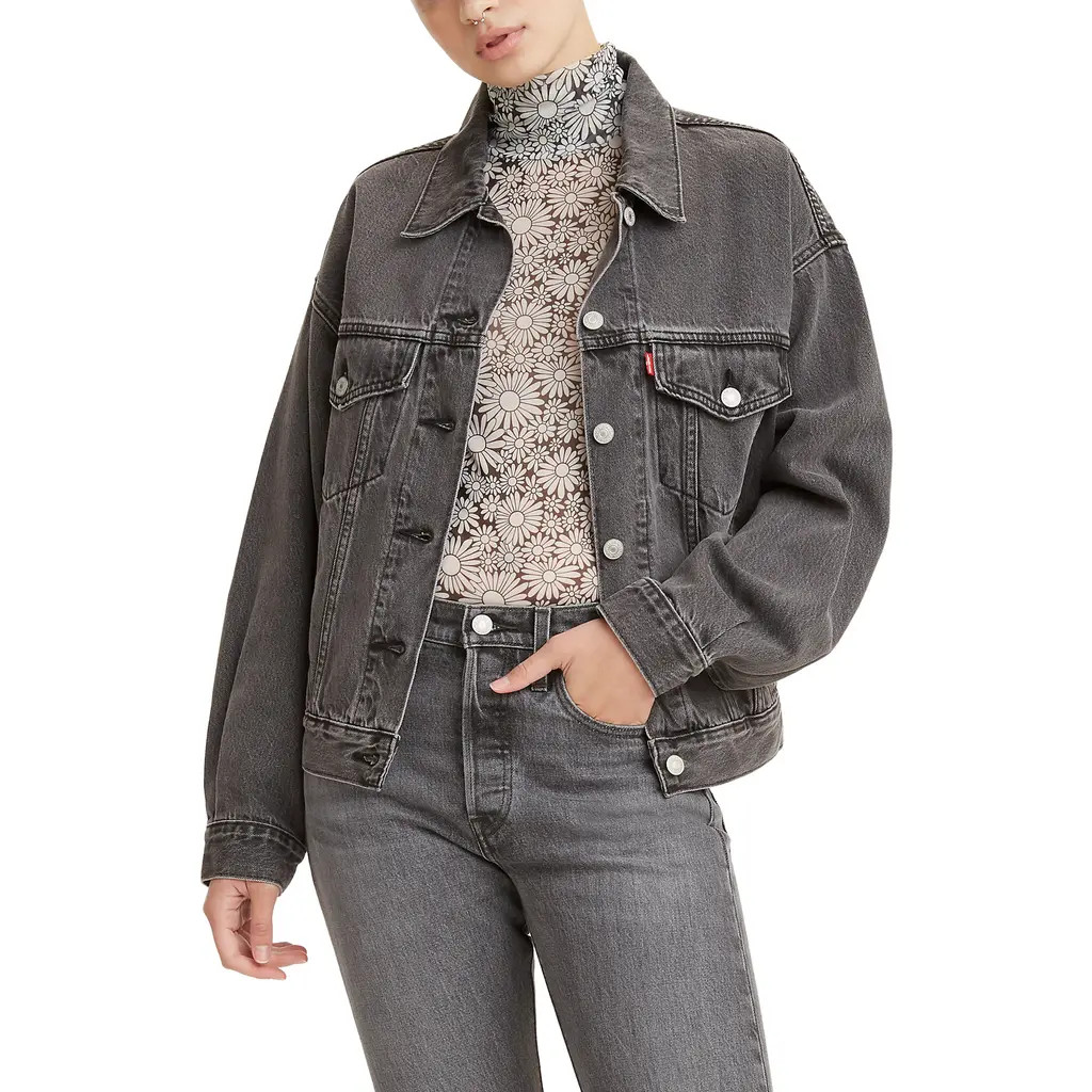 Levi's® '90s Denim Trucker Jacket in Be Kind Rewind at Nordstrom, Size Medium | Nordstrom