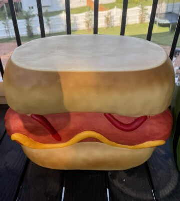 Tik Tok Viral Stool Chair Nightstand Table Food Decor HOT DOG  | eBay | eBay US