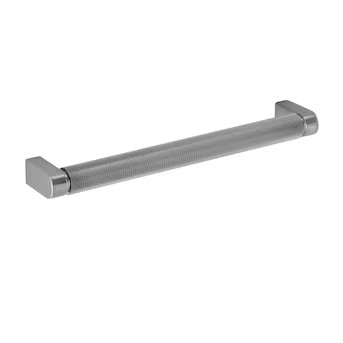 Sumner Street Home Hardware Kent knurled 7-in Center to Center Satin Nickel Cylindrical Bar Drawe... | Lowe's