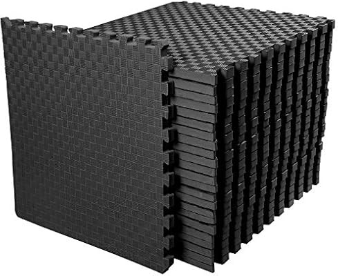 BalanceFrom Puzzle Exercise Mat with EVA Foam Interlocking Tiles for MMA, Exercise, Gymnastics an... | Amazon (US)