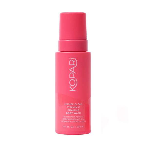 Lychee Clean Vitamin C Foaming Body Wash | Kopari
