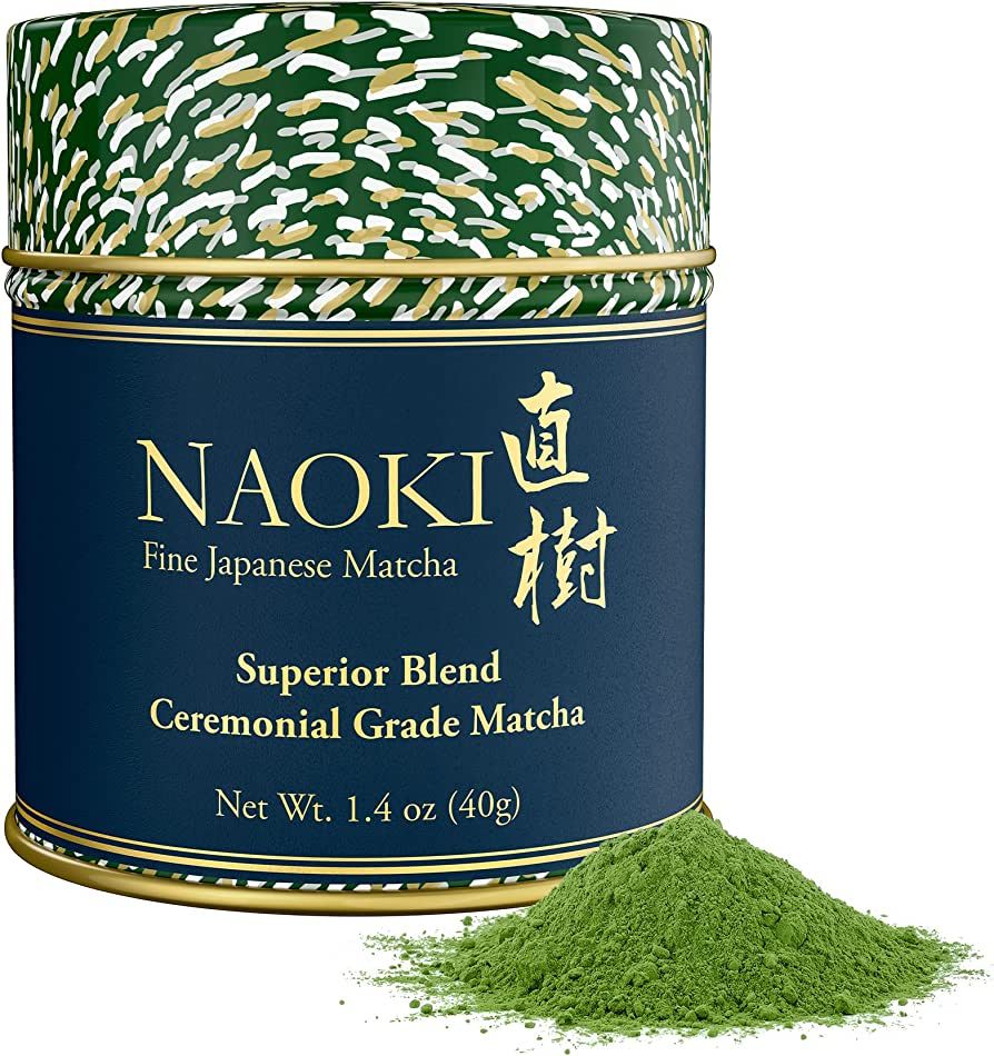 Naoki Matcha Superior Ceremonial Blend – Authentic Japanese First Harvest Ceremonial Grade Matcha Green Tea Powder from Uji, Kyoto (40g / 1.4oz) | Amazon (US)