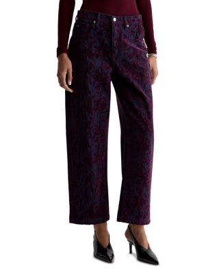 Ag Hattie High Rise Barrel Jeans in Jazz Berry | Bloomingdale's (US)