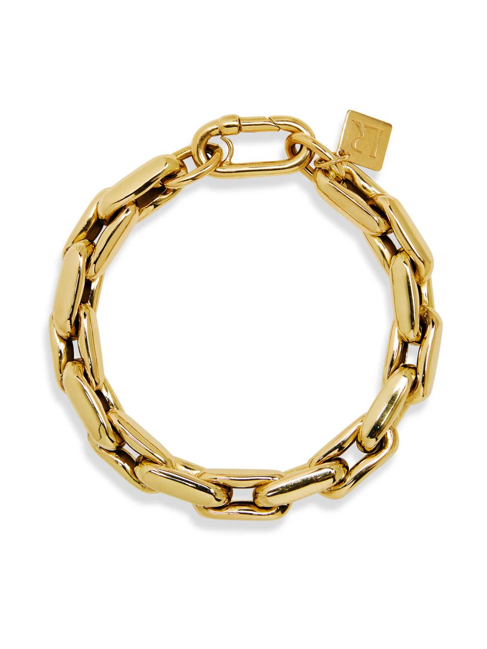 LR3 Small Link Yellow Gold Bracelet | YLANG 23