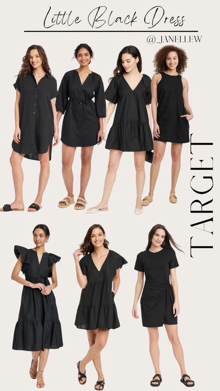 A little black dress is for any occasion. 

•Follow for more styles!!•

#target #dresses #black

#LTKwedding #LTKSeasonal #LTKxTarget
