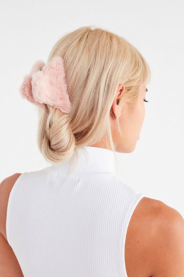 Fuzzy Claw Clip | Urban Outfitters US