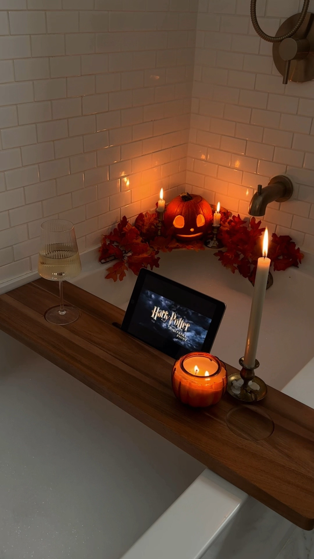 The coziest spooky bath 🎃🪄🔮 #halloween #hallowendecor #halloweenishere #halloweenathogwarts #halloweenathome #homedecor #spooky #spookyseason #spookyszn #codeorange #fall #fallvibes #fallaesthetic #autumn #autumnvibes #autumnaesthetic #cozy #harrypotter #harrypotterhalloween #halloweendecorations #darkacademia #darkacademiaaesthetic #fyp #foryou #foryoupage #falldecor 

#LTKSeasonal #LTKHalloween #LTKhome