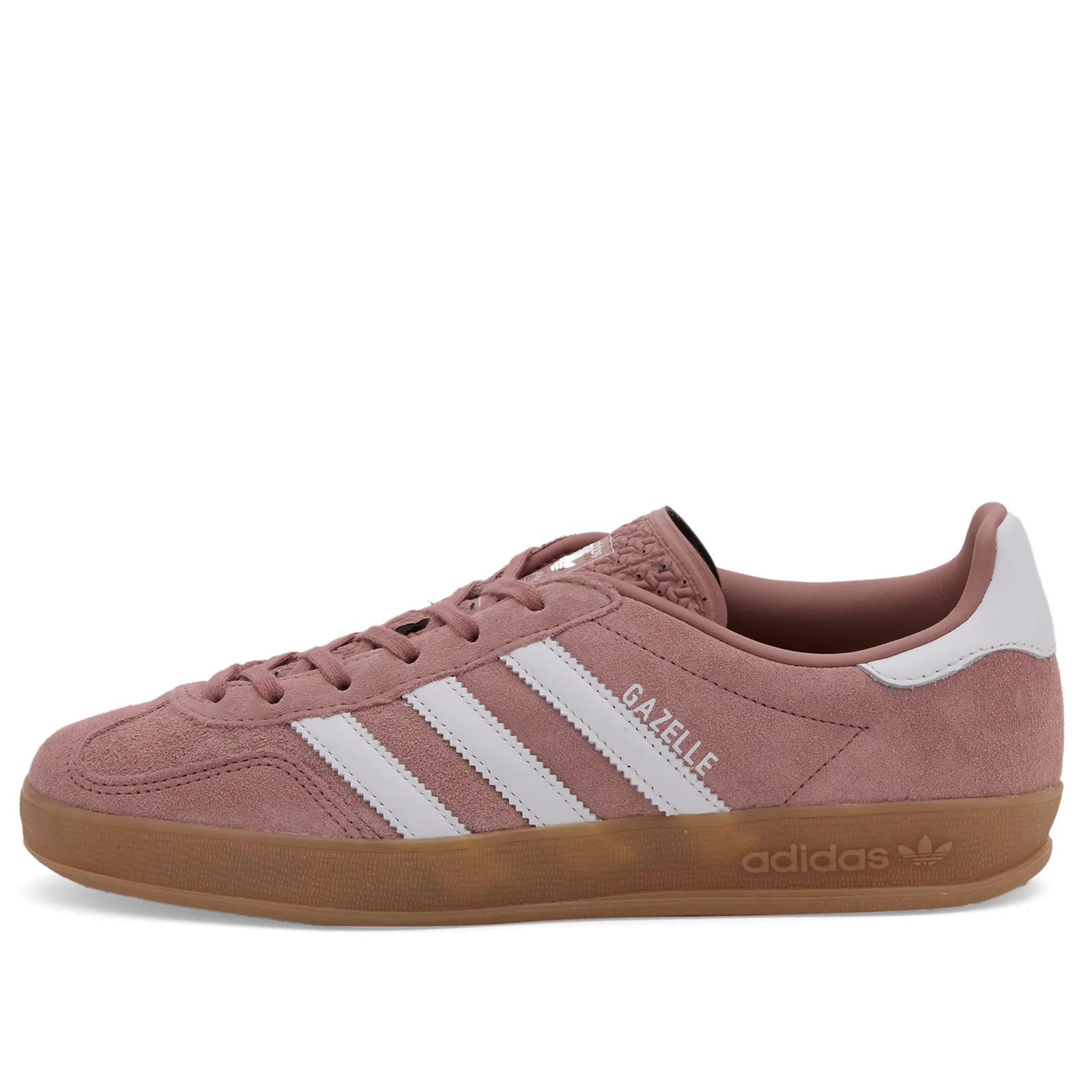 Adidas Women's Gazelle Indoor W in Warm Clay/White, Size UK 3.5 | END. Clothing