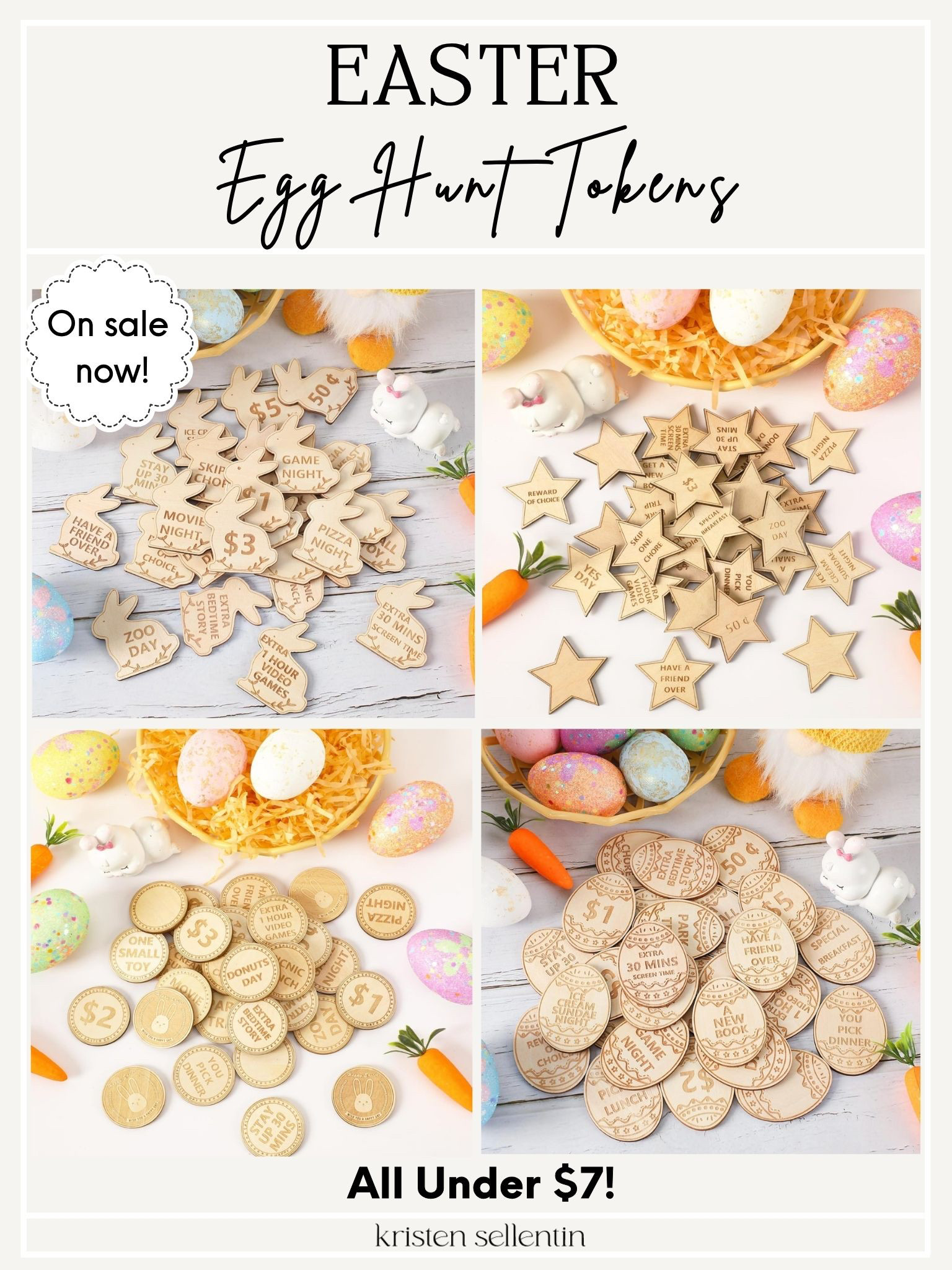 Easter egg hunt tokens on sale now! All under $7! 

 #LTKmomlife #LTKSeasonal #LTKKids