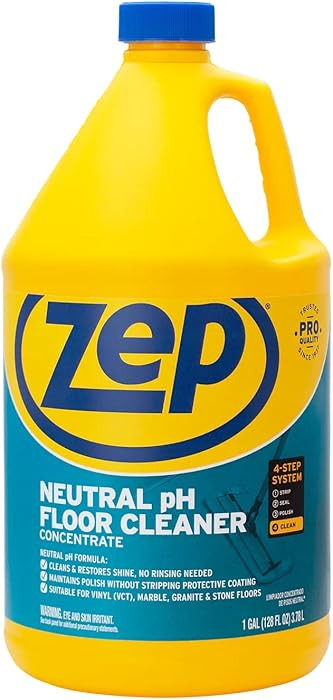 Zep Neutral PH Industrial Floor Cleaner - 1 Gallon - ZUNEUT128 - Concentrated Pro Trusted All-Pur... | Amazon (US)