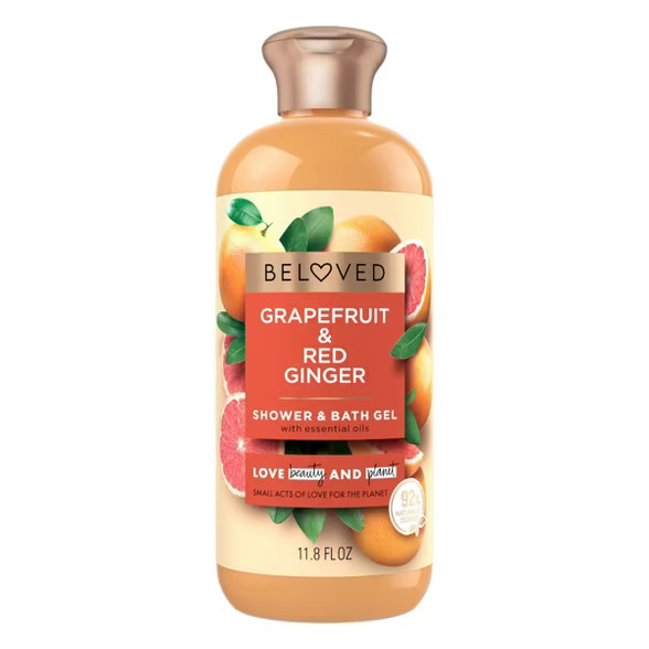 Beloved Grapefruit Oil & Red Ginger Shower & Bath Gel Body Wash - 11.8 fl oz | Target