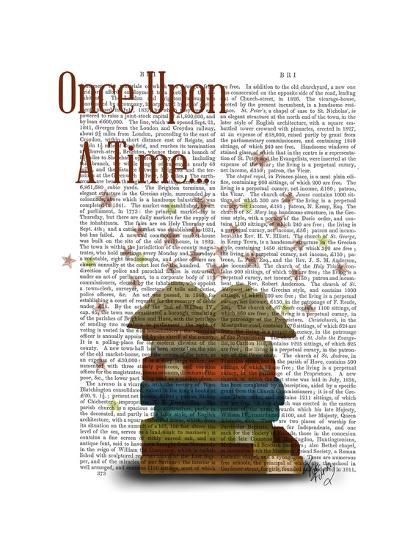 'Once Upon a Time Books' Art Print - Fab Funky | Art.com | Art.com