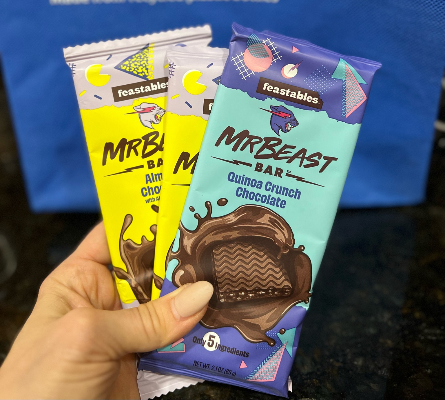 If you’re kids like the YouTuber Mr. Beast then check out his chocolate bars! A healthier treat option with great ingredients. They taste really good. My kids love them. Perfect to  add as a stocking stuffer. 

#LTKkids #LTKHoliday