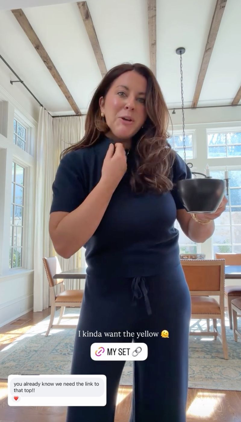 This set from Splendid is SO good for Spring and Summer! 

set l matching set  

 