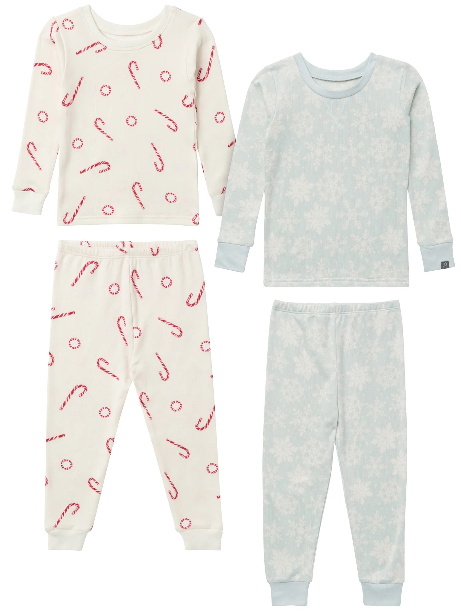 Modern Moments by Gerber Christmas Pajamas, 4-Piece, Sizes 12 Months - 5T - Walmart.com | Walmart (US)