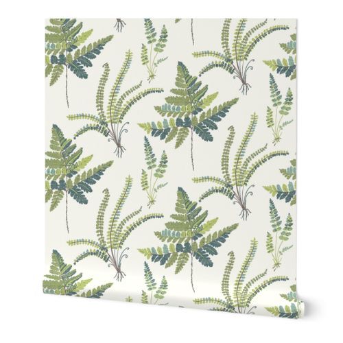 Fern Botanical Wallpaper
bymelissahyattfabrics
 | Spoonflower