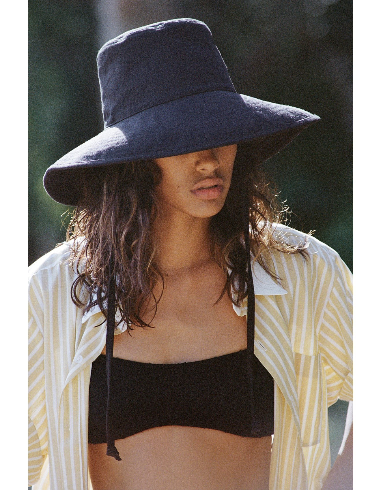 Holiday Bucket - Black Canvas | David Jones (Australia & New Zealand)