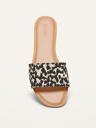 Textile Slide Sandals for Women | Old Navy (US)