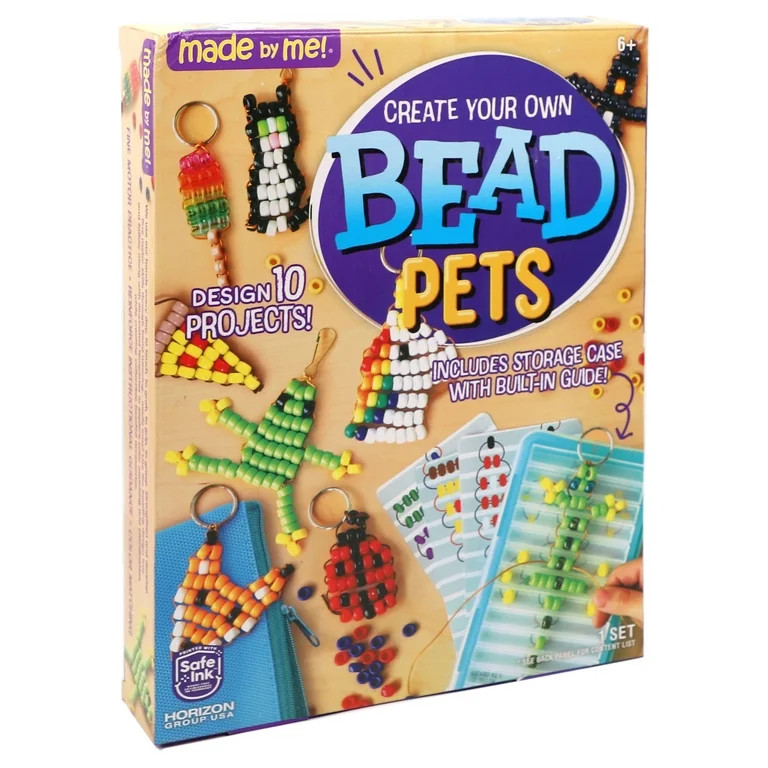 Made By Me Create Your Own Bead Pets, Boys and Girls, Child, Ages 6+ | Walmart (US)