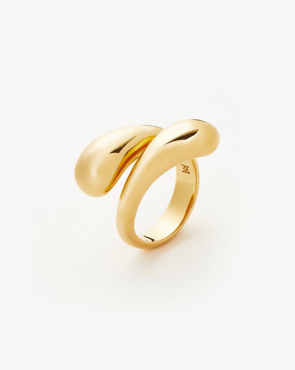 Savi Sculptural Crossover Ring | Missoma