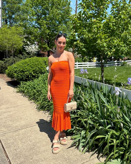 orange spring summer dress 🧡

#LTKSeasonal #LTKstyletip