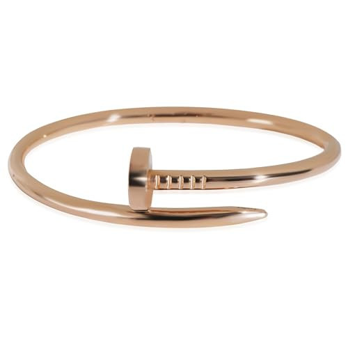 Cartier, Pre-Loved Juste Un Clou Bracelet, Rose Gold, 17 cm | Amazon (US)