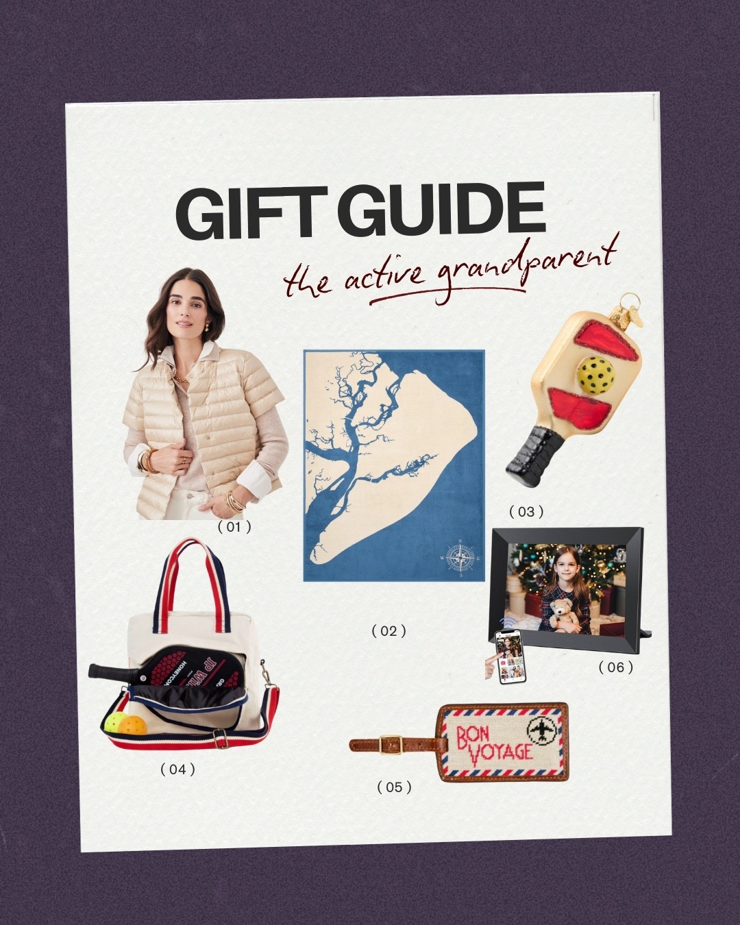 Gift ideas for active grandparents 

Travel fashion home pickleball tennis

#LTKHoliday #LTKGiftGuide