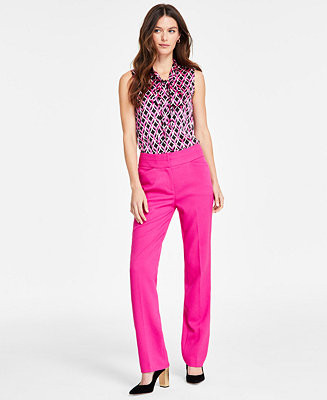 Tahari ASL Women's Mid-Rise Flare-Leg Pants - Macy's | Macy's