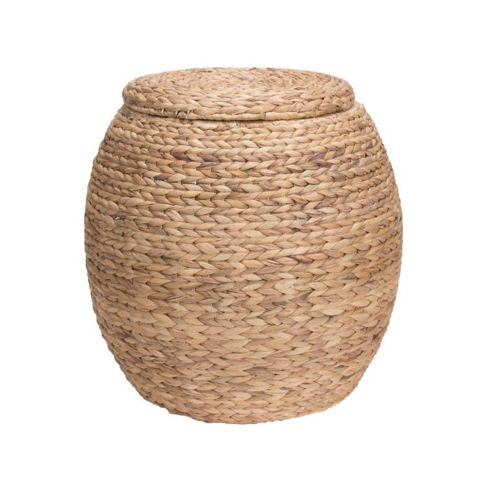Household Essentials® Large Water Hyacinth Wicker Storage Basket | Bed Bath & Beyond