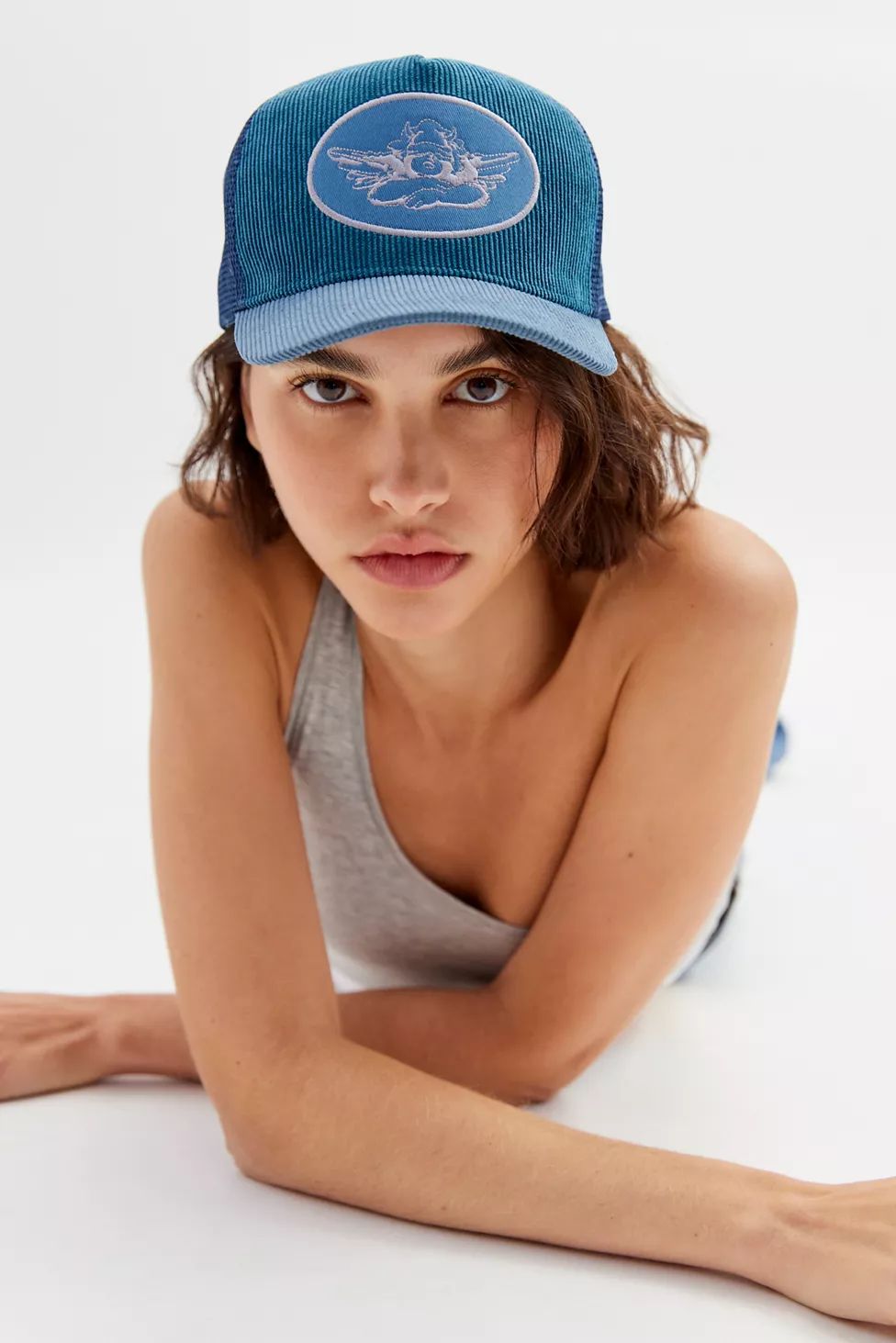 Boys Lie Corduroy Classic Trucker Hat | Urban Outfitters (US and RoW)