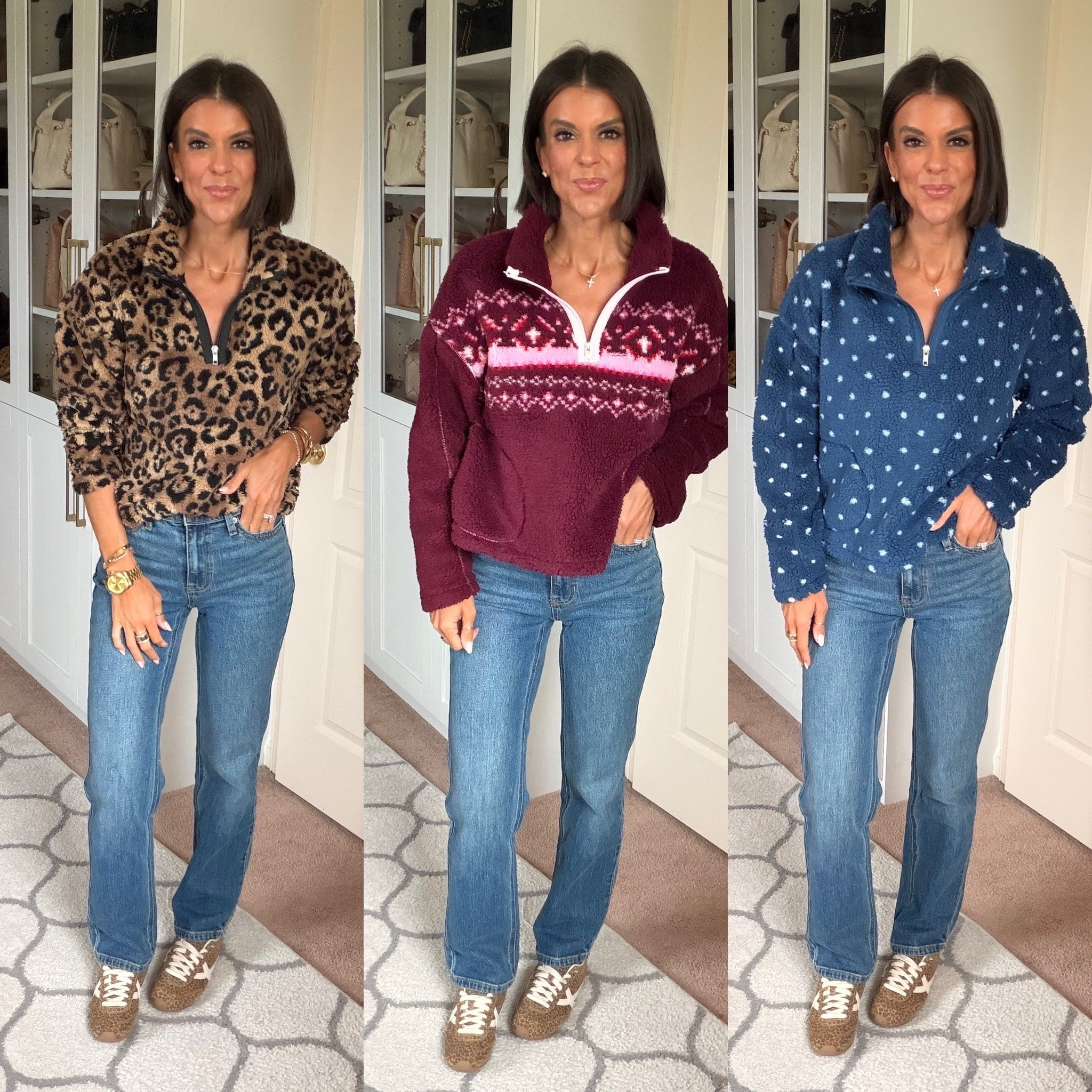 Walmart fleeces are back! Size small. Size in jeans

#LTKSaleAlert #LTKSeasonal #LTKootd