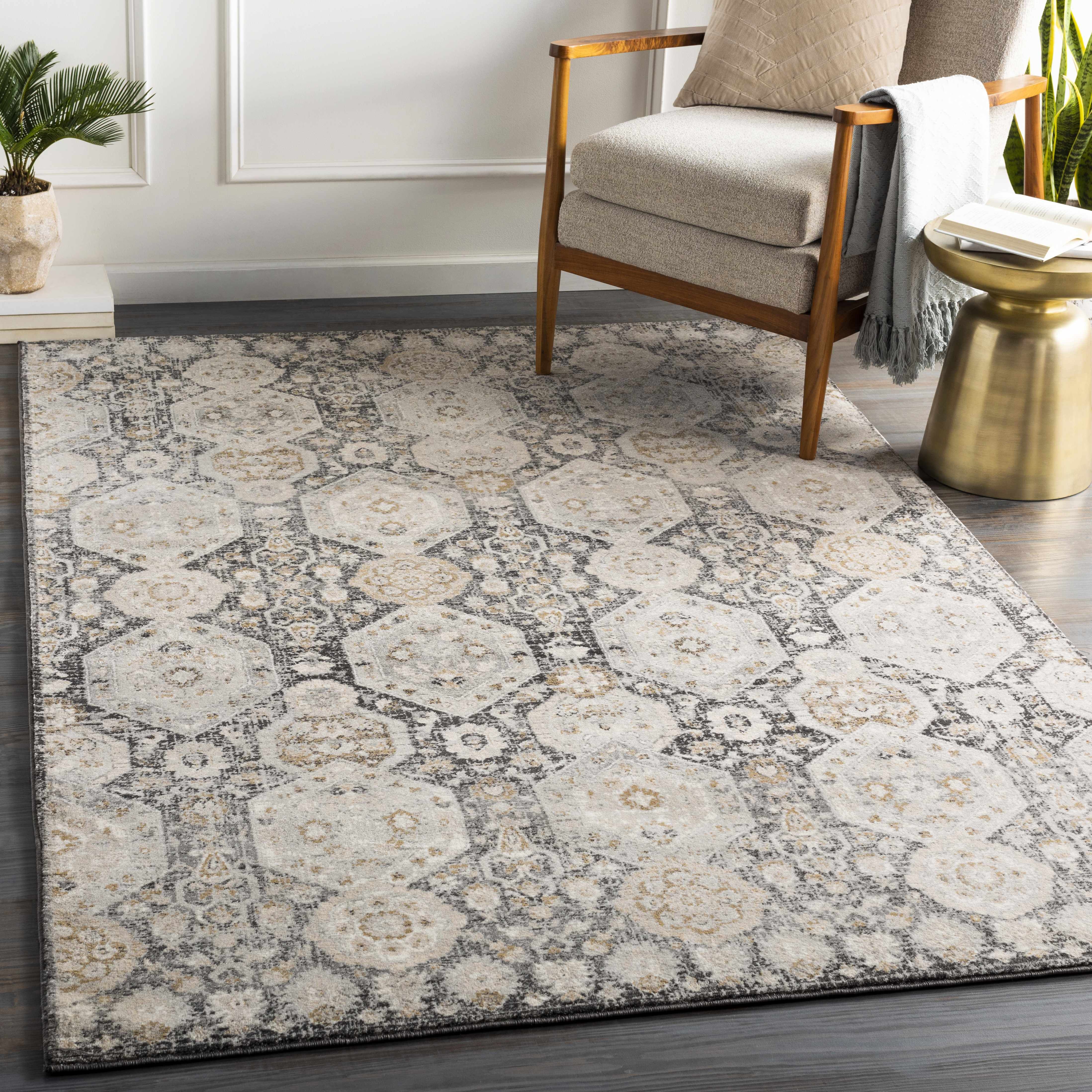 Minoa 7'10"" x 10'2"" Updated Traditional Area Rug - Hauteloom | Boutique Rugs