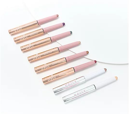 Mally 8-Piece Shadow Stick Library Collection | QVC
