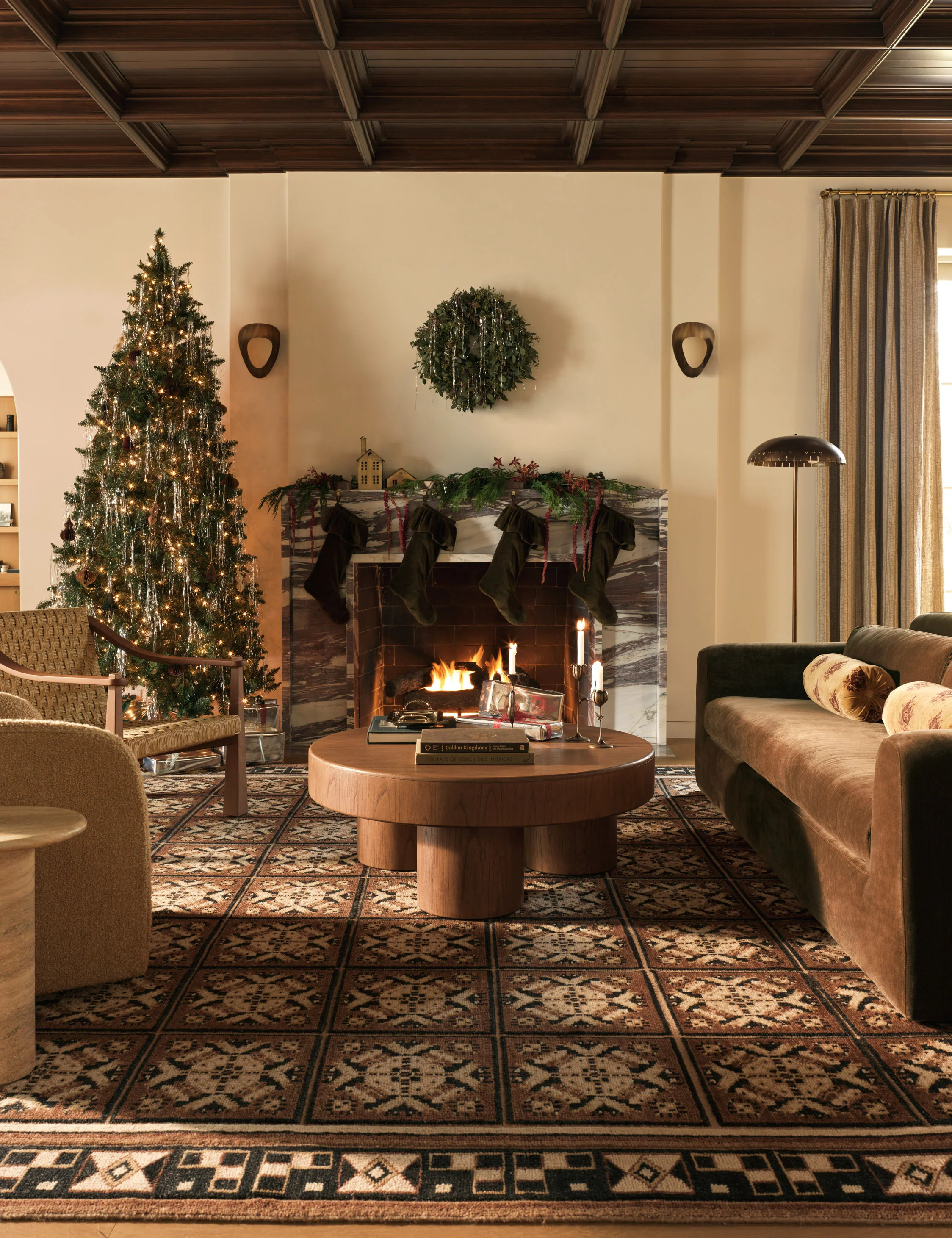 Mauree Velvet Stocking | Lulu and Georgia 