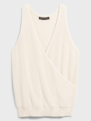 Wrap Sweater Tank | Banana Republic Factory