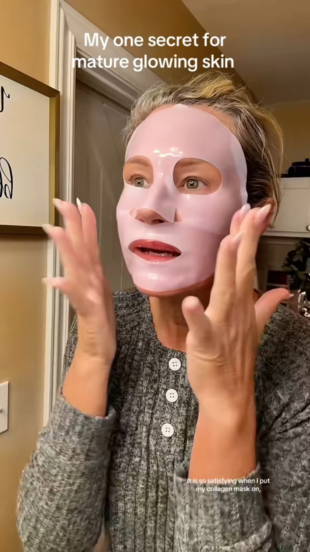 My secret to glowy skin. 

The Medicube Collagen Mask is one of the best overnight collagen masks I’ve tried for plump, hydrated, smoother-looking skin. I wake up with glow and bounce. Perfect for dry or mature skin needing real moisture and elasticity support.

#LTKBeauty #LTKgrwm #LTKselfcare