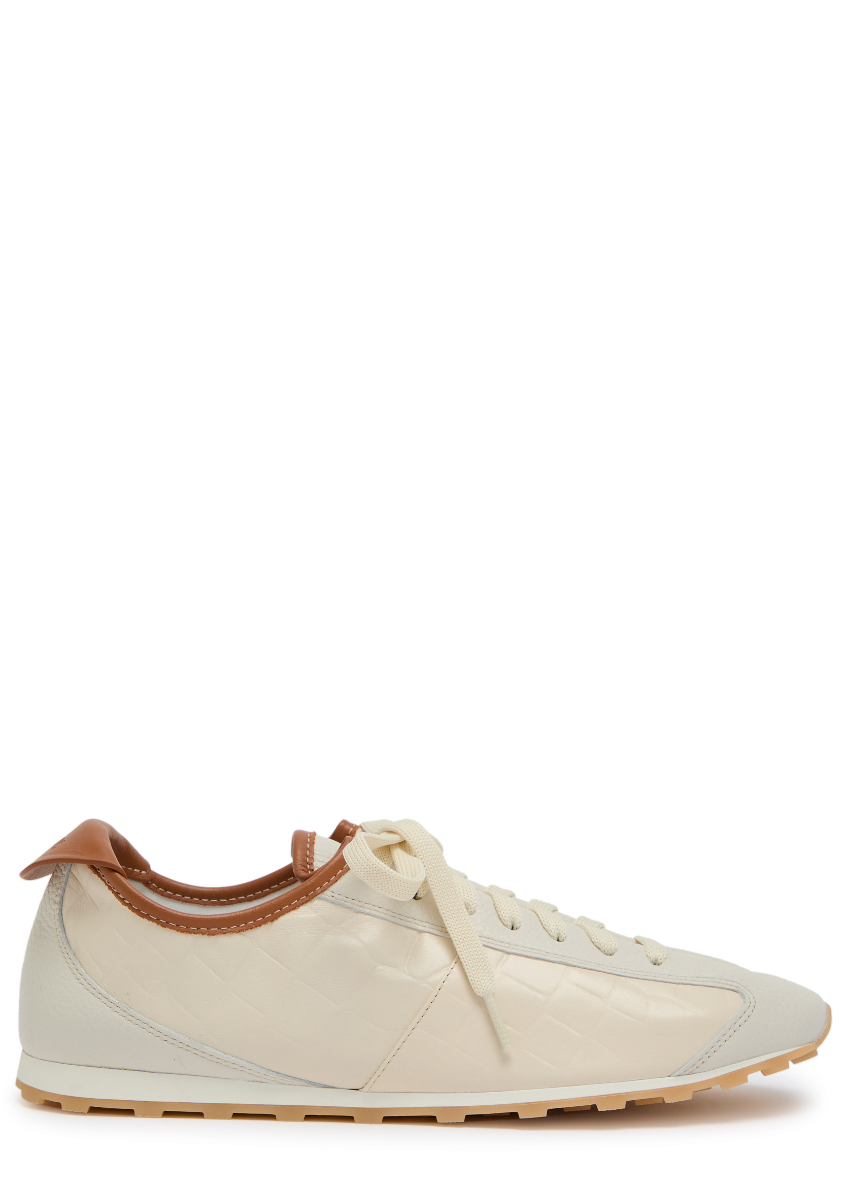 Les Tennis textured leather sneakers | Harvey Nichols