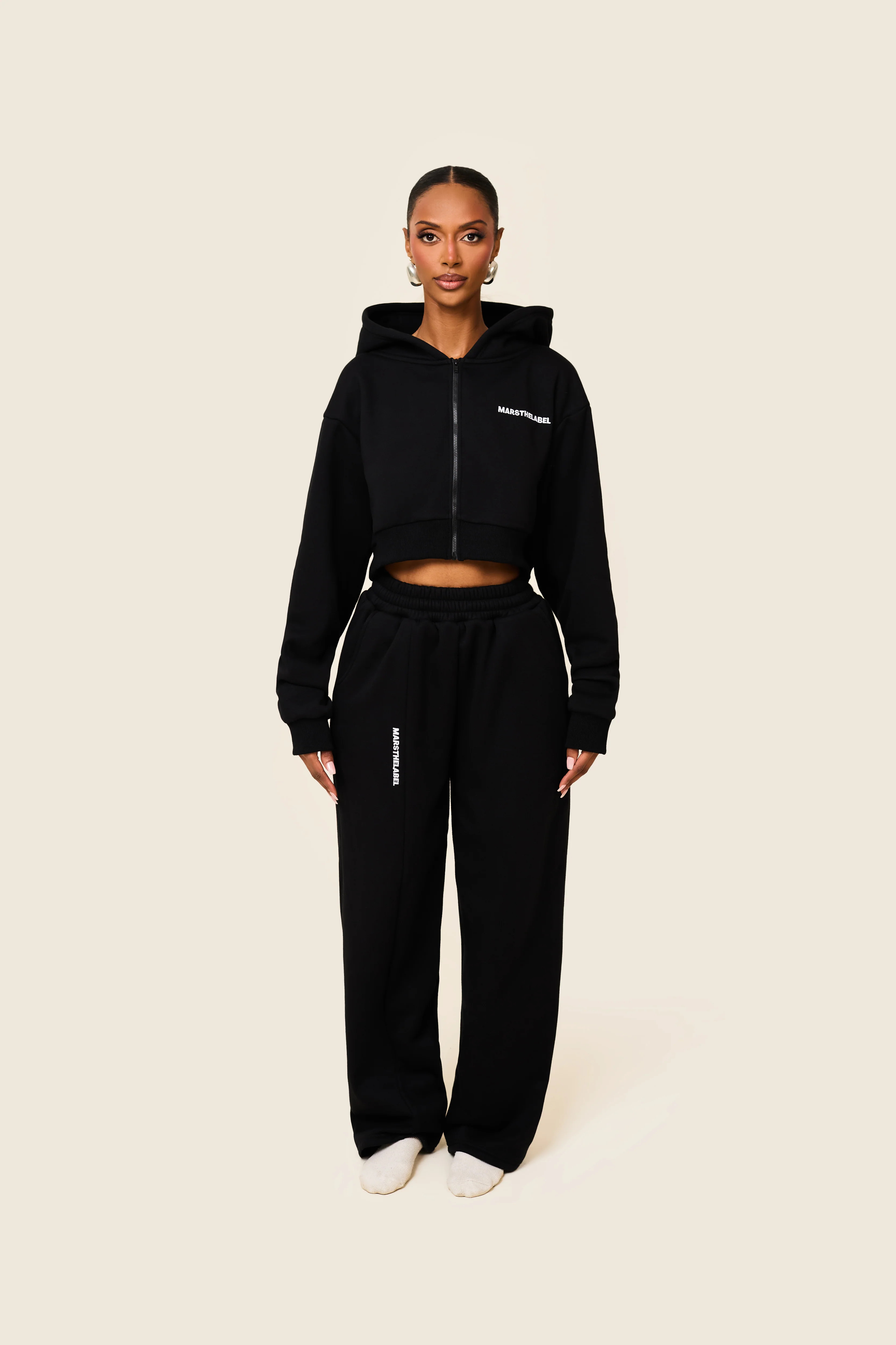 The Essentials Joggers - Black | Mars The Label