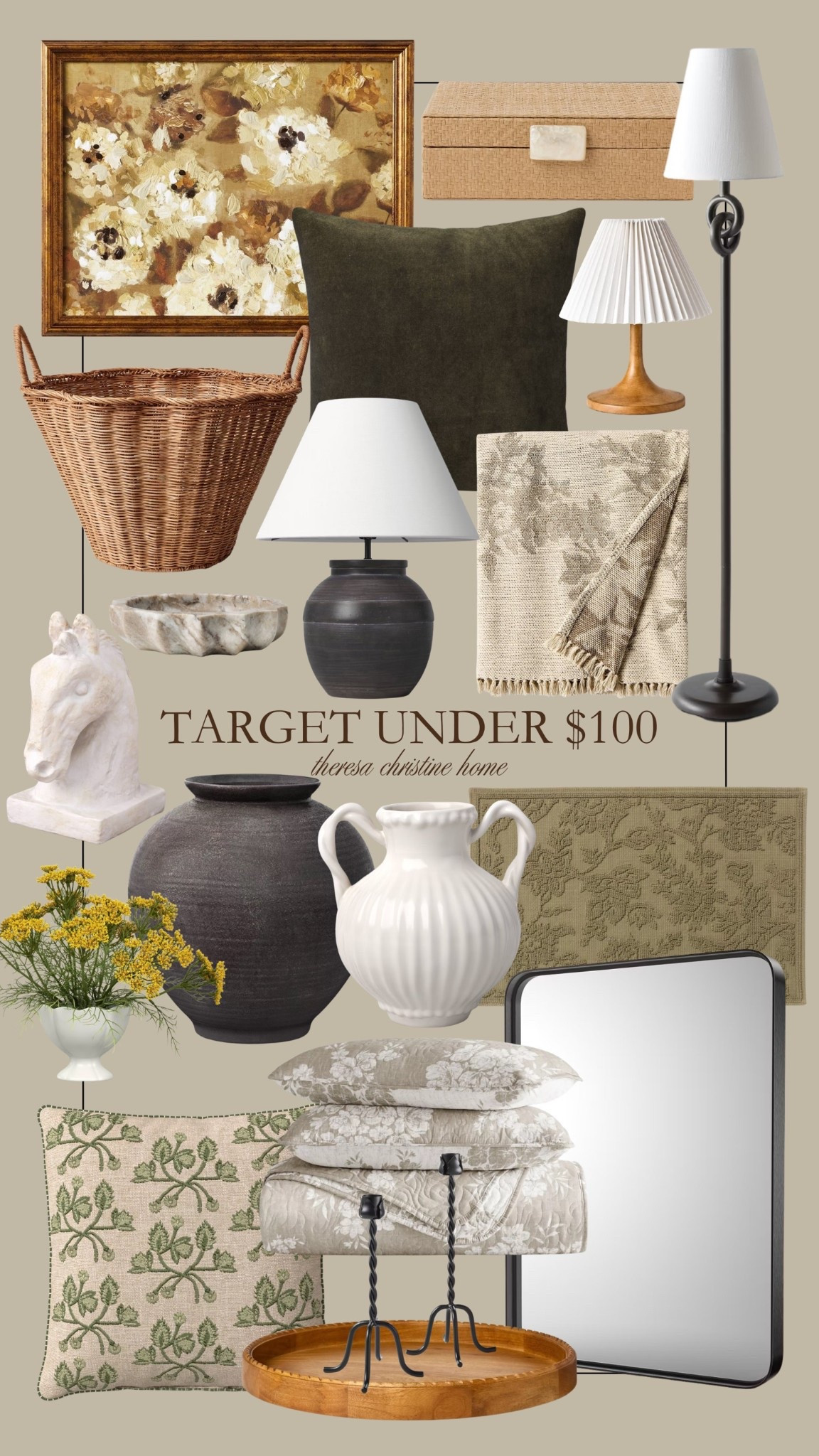 Target home finds under $100! 💛 Prettiest moody, affordable finds from Target for a neutral home  

#LTKHome