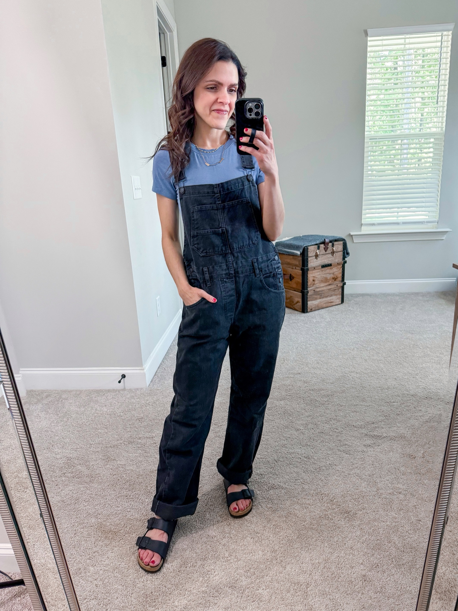 #ootd | overalls, bodysuit, Birkenstocks 

#LTKStyleTip